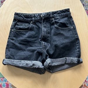 Black ZARA Denim Shorts